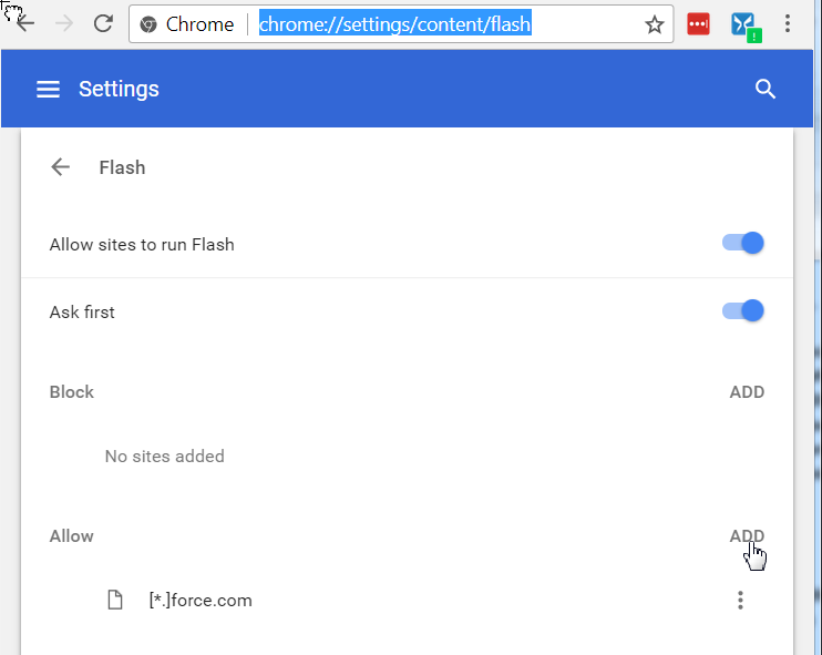Enable Salesforce Visual Workflow Editor in Chrome
