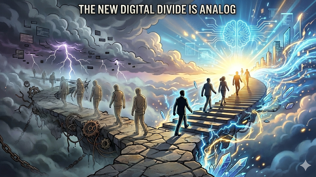 The New Digital Divide is Analog